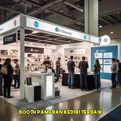 booth pameran kediri terbaik